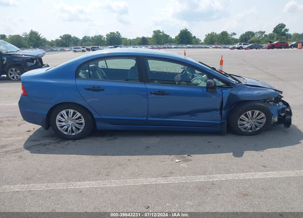 2009 HONDA CIVIC VP VIN: 19XFA16349E025342