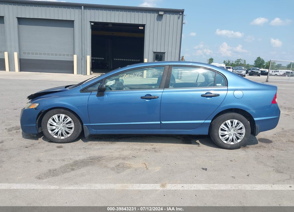 2009 HONDA CIVIC VP VIN: 19XFA16349E025342