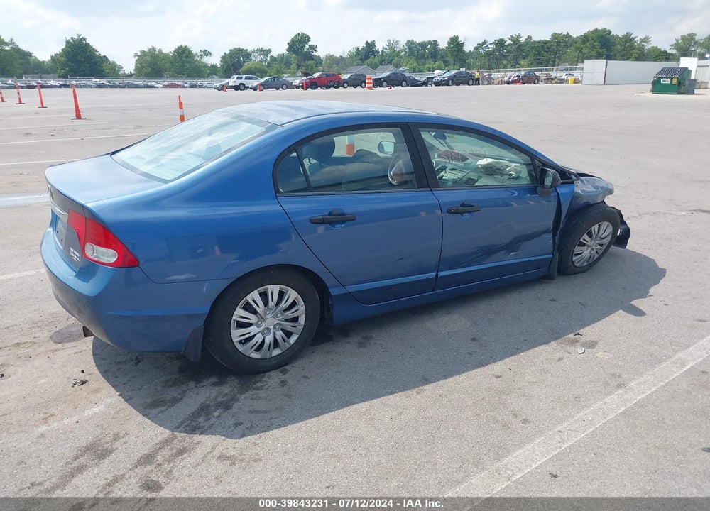 2009 HONDA CIVIC VP VIN: 19XFA16349E025342