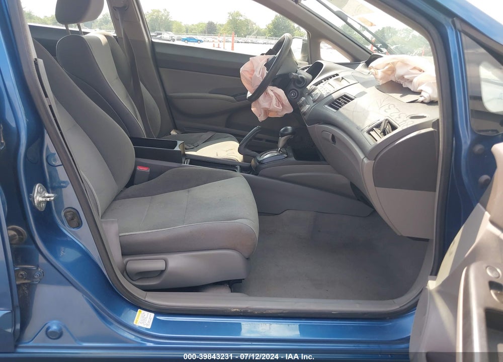 2009 HONDA CIVIC VP VIN: 19XFA16349E025342