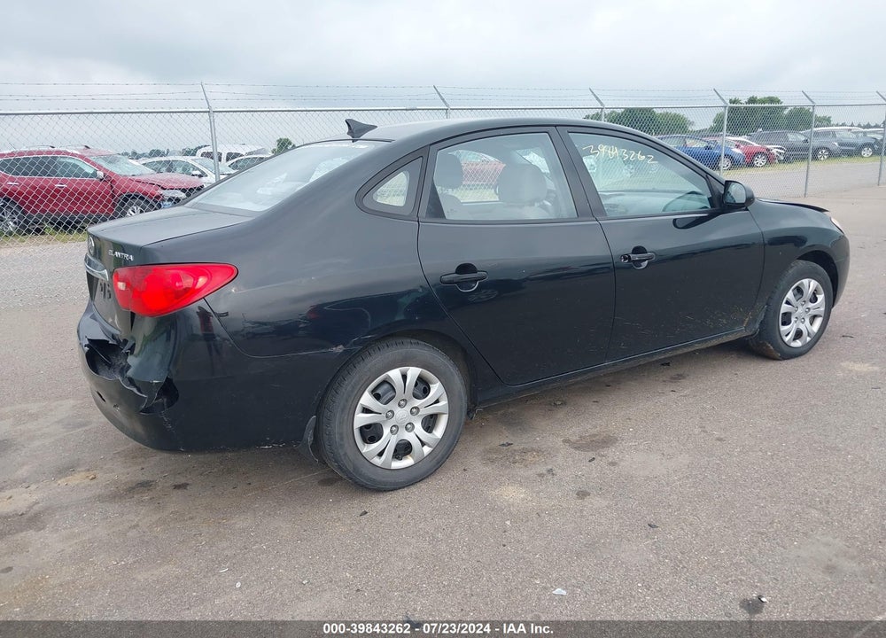 2010 HYUNDAI ELANTRA GLS VIN: KMHDU4AD3AU972342