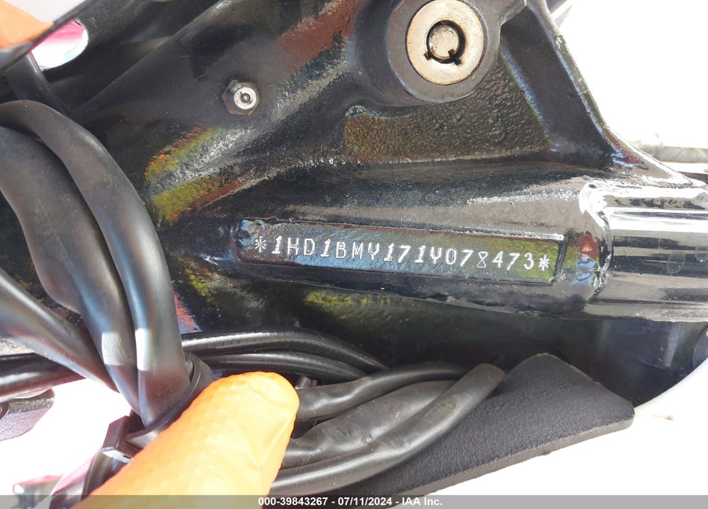 2001 HARLEY-DAVIDSON FLSTF VIN: 1HD1BMY171Y078473