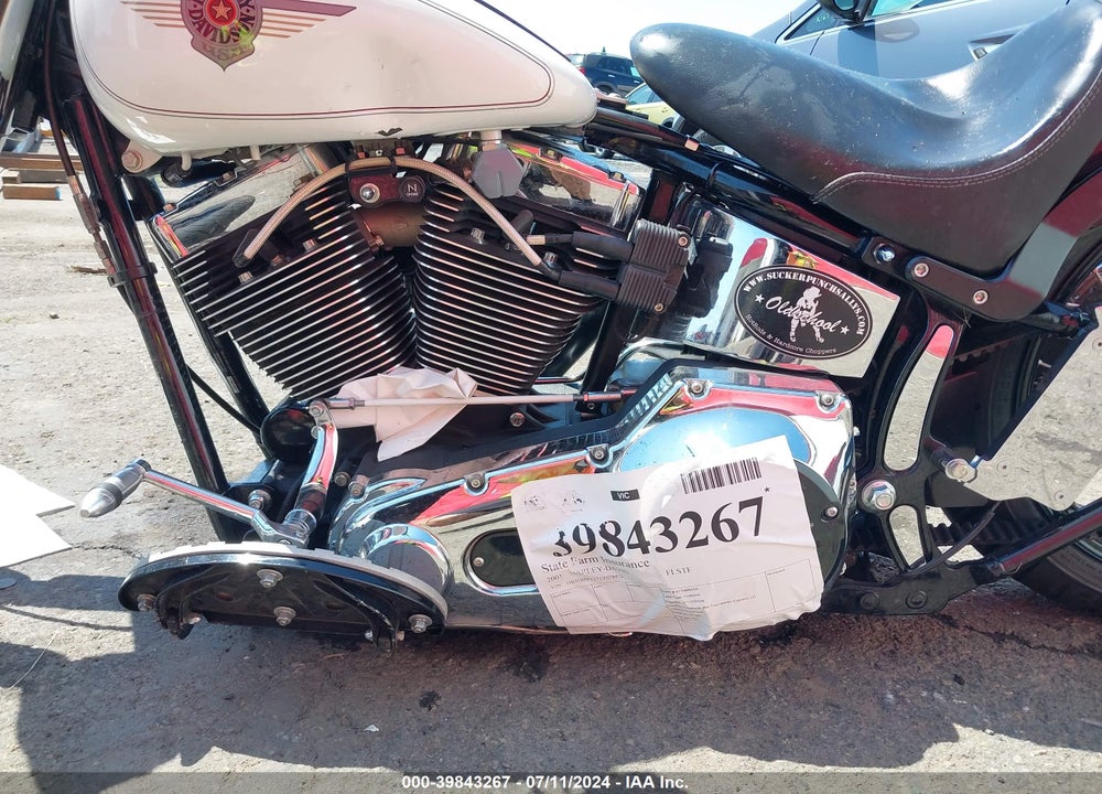 2001 HARLEY-DAVIDSON FLSTF VIN: 1HD1BMY171Y078473