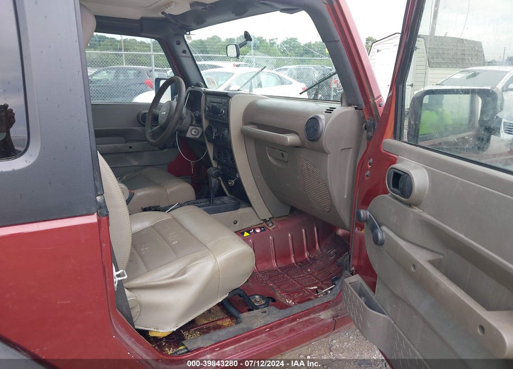 2008 JEEP WRANGLER X VIN: 1J4FA24198L608383