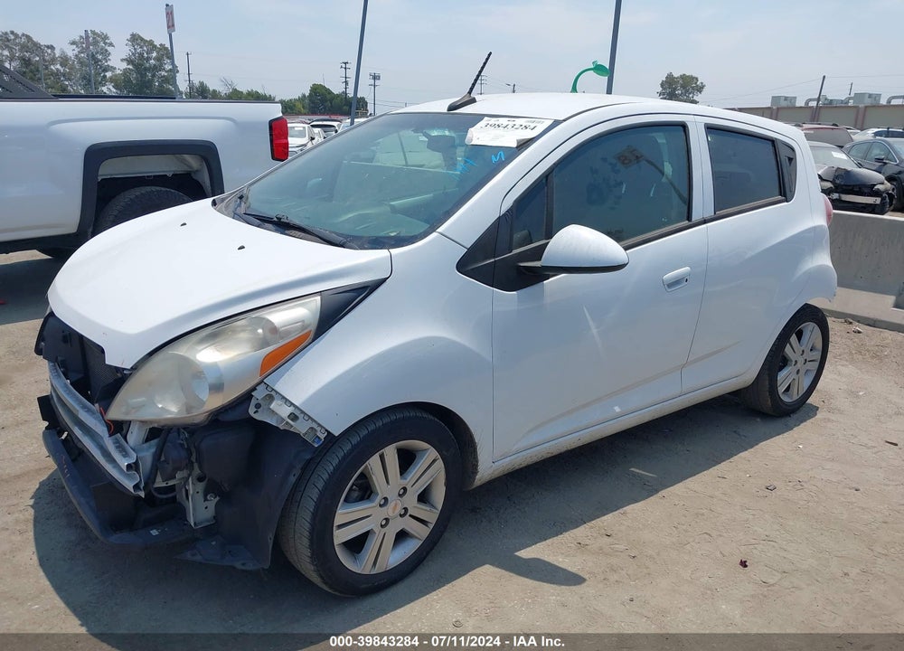 2014 CHEVROLET SPARK 1LT AUTO VIN: KL8CD6S93EC472515