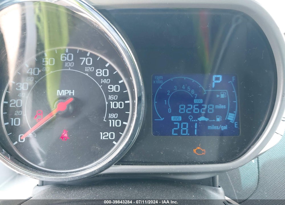 2014 CHEVROLET SPARK 1LT AUTO VIN: KL8CD6S93EC472515