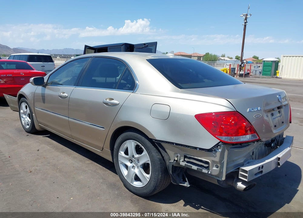 2008 ACURA RL 3.5 VIN: JH4KB165X8C004321