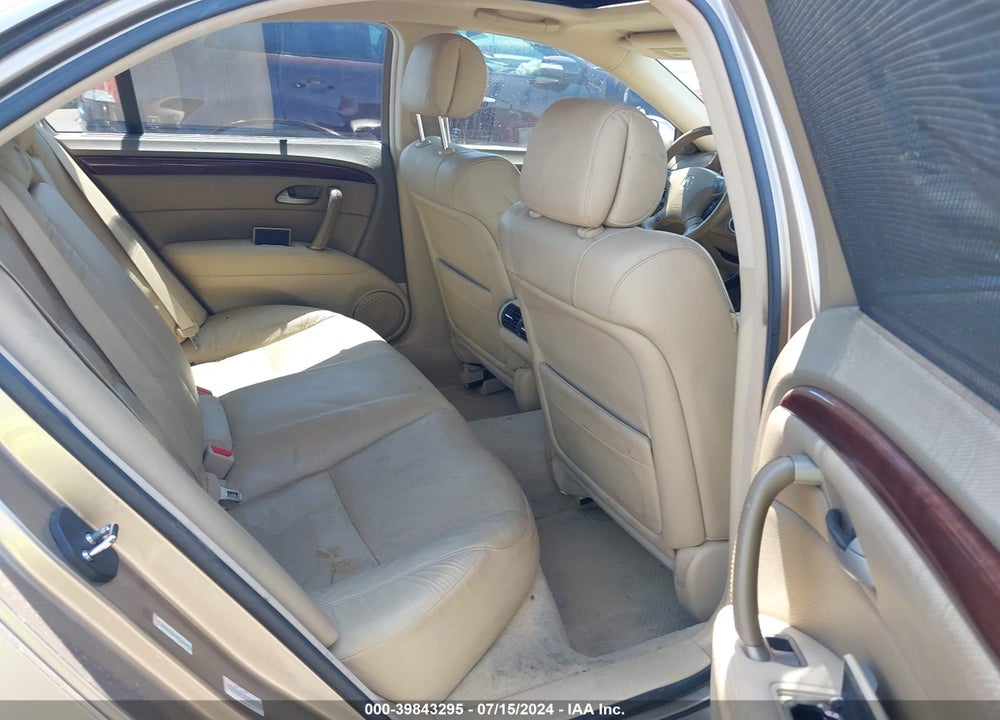 2008 ACURA RL 3.5 VIN: JH4KB165X8C004321