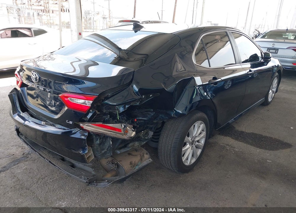 2020 TOYOTA CAMRY LE VIN: 4T1C11AK4LU993723