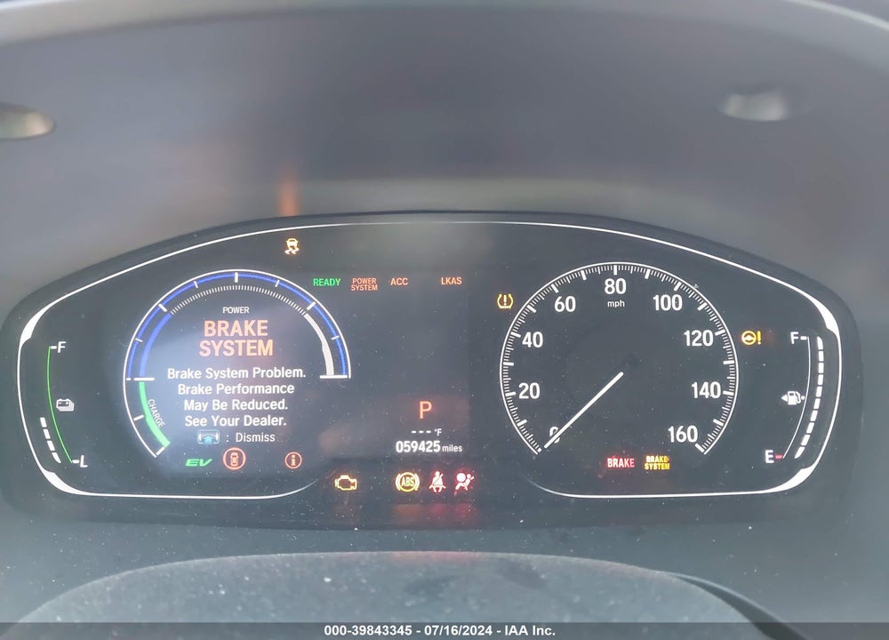 2020 HONDA INSIGHT EX VIN: 19XZE4F56LE003063