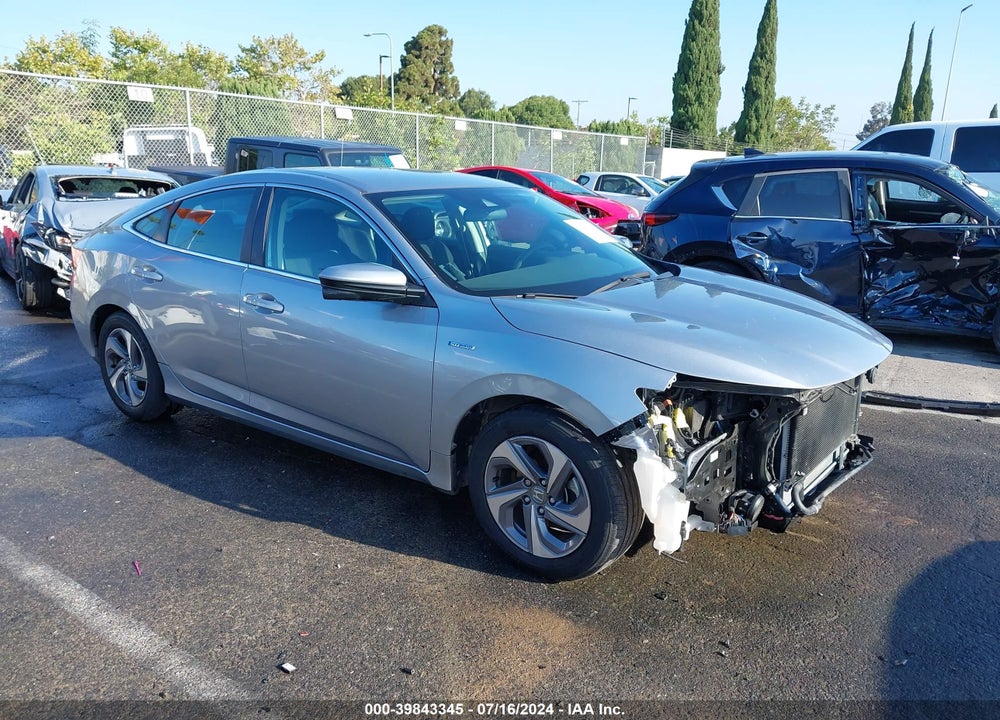 2020 HONDA INSIGHT EX VIN: 19XZE4F56LE003063