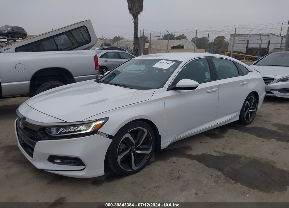 2019 HONDA ACCORD SPORT VIN: 1HGCV1F33KA029559