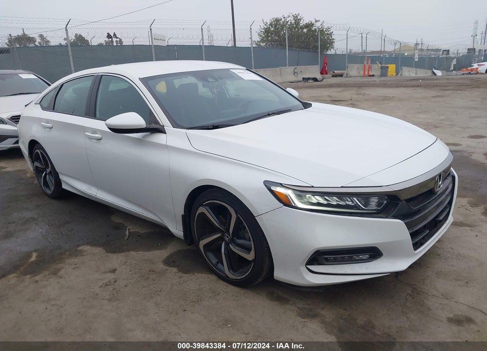 2019 HONDA ACCORD SPORT VIN: 1HGCV1F33KA029559