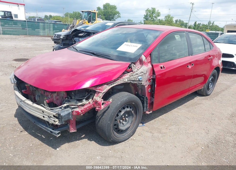 2020 TOYOTA COROLLA LE VIN: JTDEPRAE3LJ042659