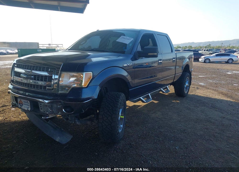 2013 FORD F-150 XLT VIN: 1FTFW1EF9DKD00884
