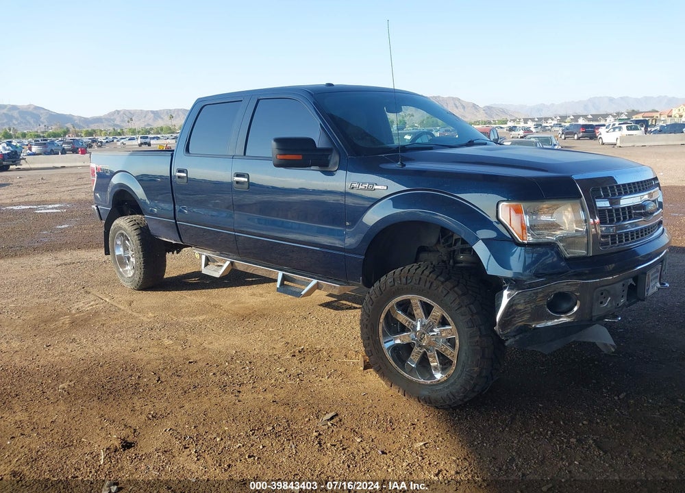 2013 FORD F-150 XLT VIN: 1FTFW1EF9DKD00884