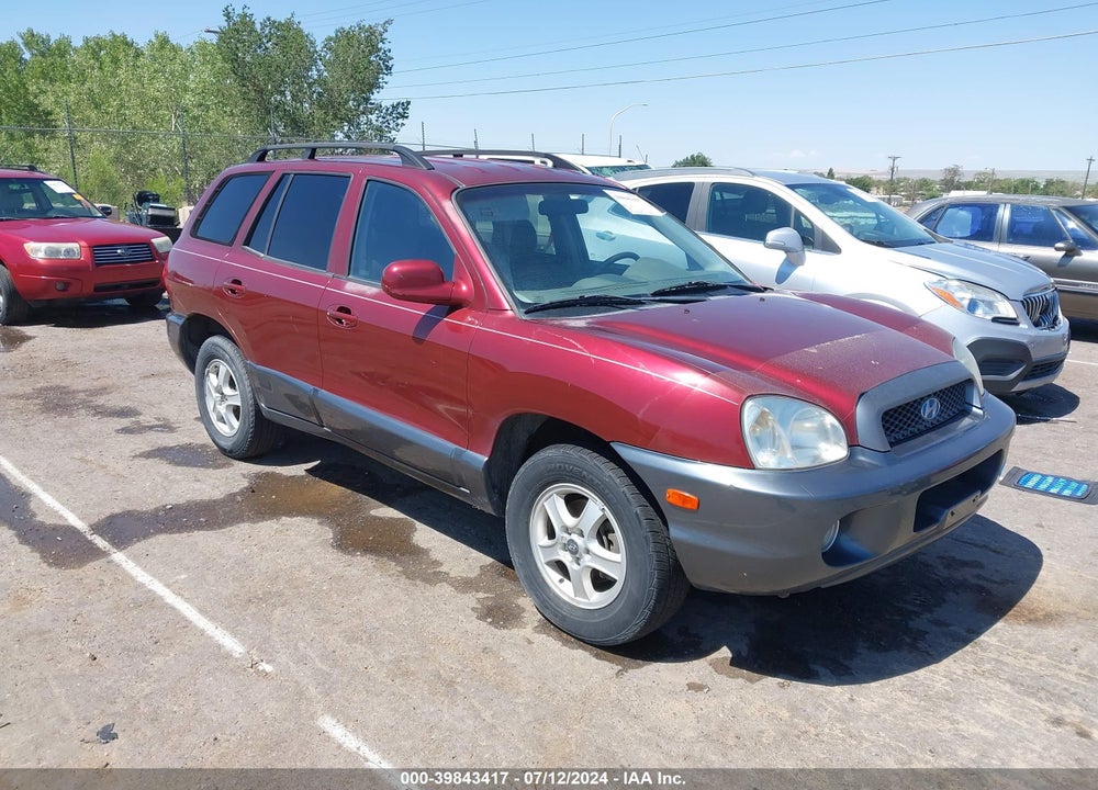 2001 HYUNDAI SANTA FE 2.7L V6 GLS/2.7L V6 LX VIN: KM8SC83D81U007653