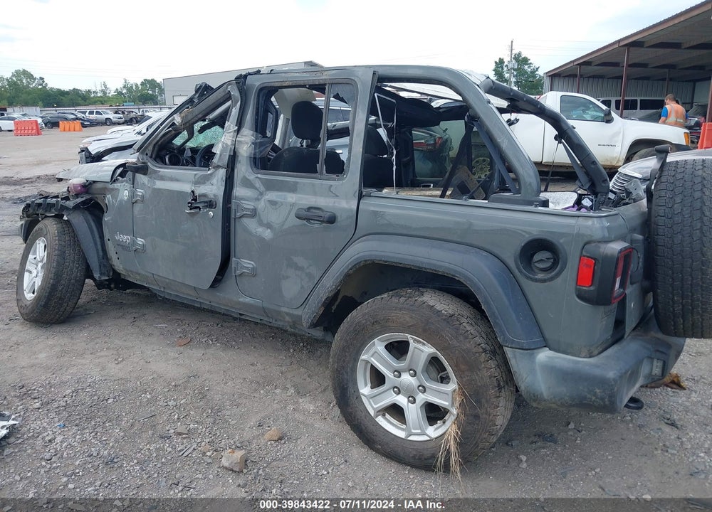2019 JEEP WRANGLER UNLIMITED SPORT S 4X4 VIN: 1C4HJXDN9KW592481