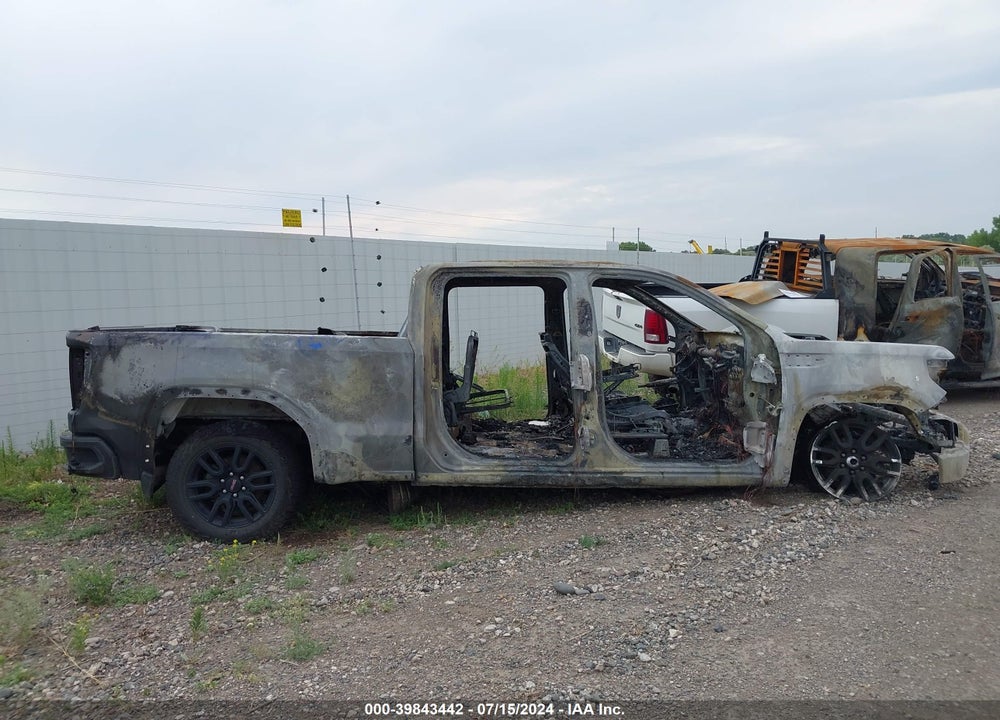 2021 GMC SIERRA 1500 4WD STANDARD BOX ELEVATION VIN: 1GTU9CET6MZ215914
