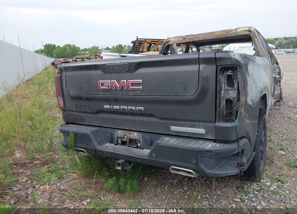 2021 GMC SIERRA 1500 4WD STANDARD BOX ELEVATION VIN: 1GTU9CET6MZ215914