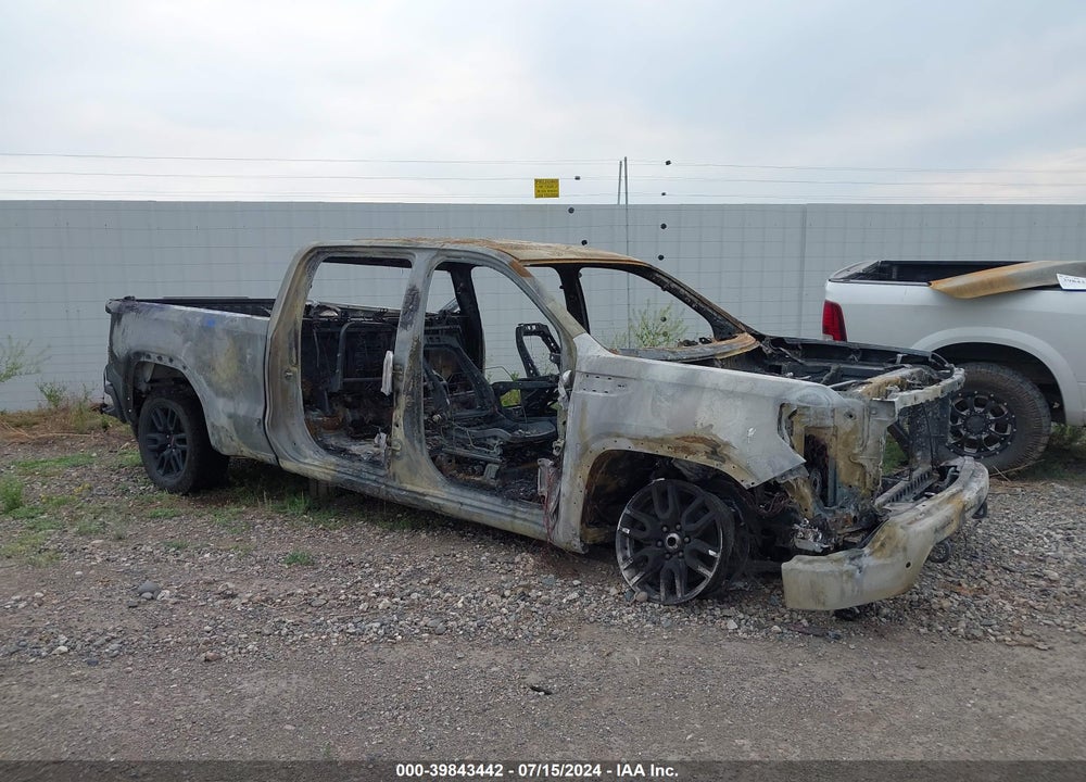 2021 GMC SIERRA 1500 4WD STANDARD BOX ELEVATION VIN: 1GTU9CET6MZ215914