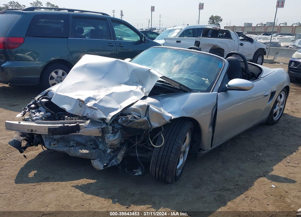 2002 PORSCHE BOXSTER VIN: WP0CA29832U623722