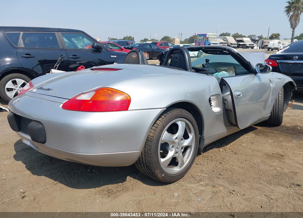 2002 PORSCHE BOXSTER VIN: WP0CA29832U623722