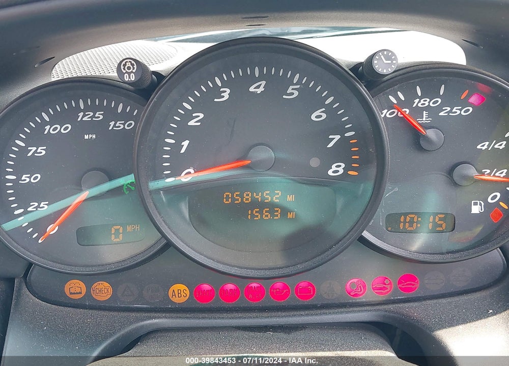 2002 PORSCHE BOXSTER VIN: WP0CA29832U623722
