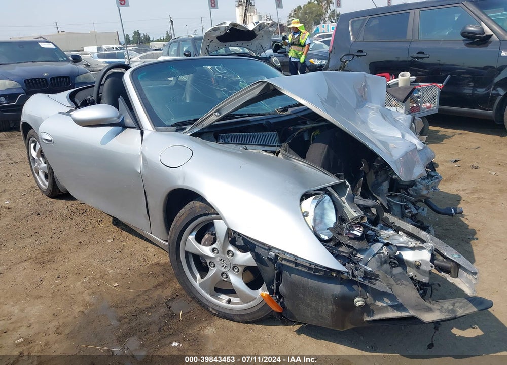 2002 PORSCHE BOXSTER VIN: WP0CA29832U623722