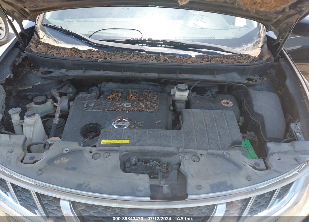 2011 NISSAN MURANO SL VIN: JN8AZ1MU3BW055494
