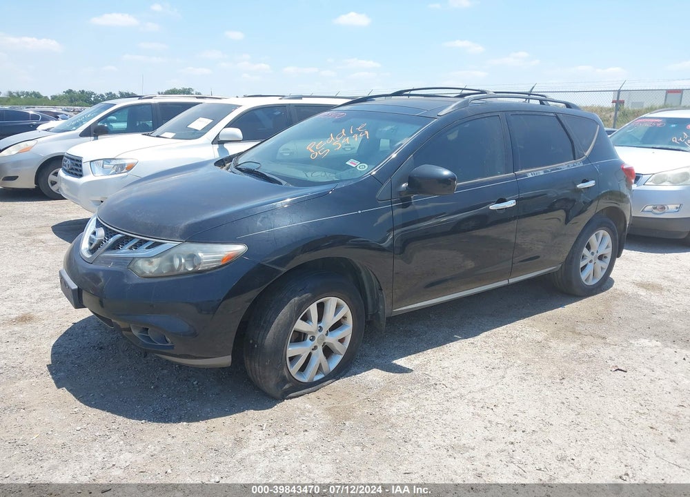 2011 NISSAN MURANO SL VIN: JN8AZ1MU3BW055494