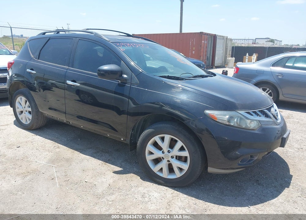 2011 NISSAN MURANO SL VIN: JN8AZ1MU3BW055494