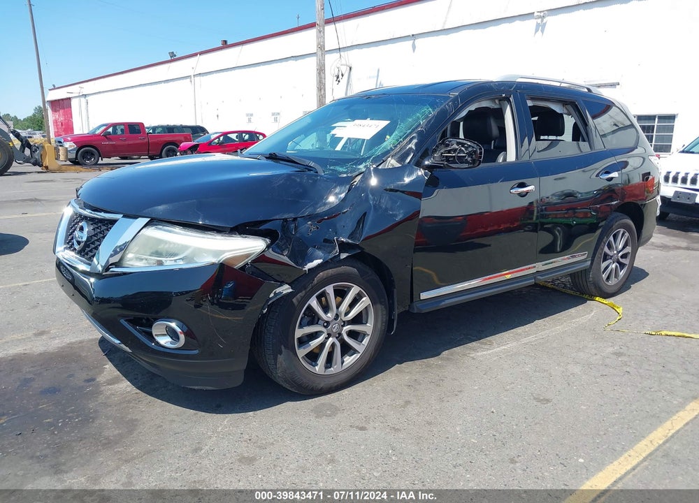 2013 NISSAN PATHFINDER SL VIN: 5N1AR2MM1DC644125