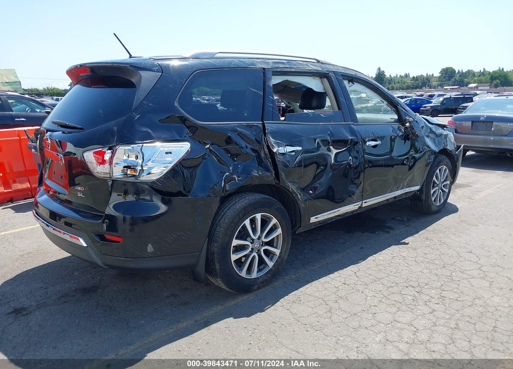 2013 NISSAN PATHFINDER SL VIN: 5N1AR2MM1DC644125