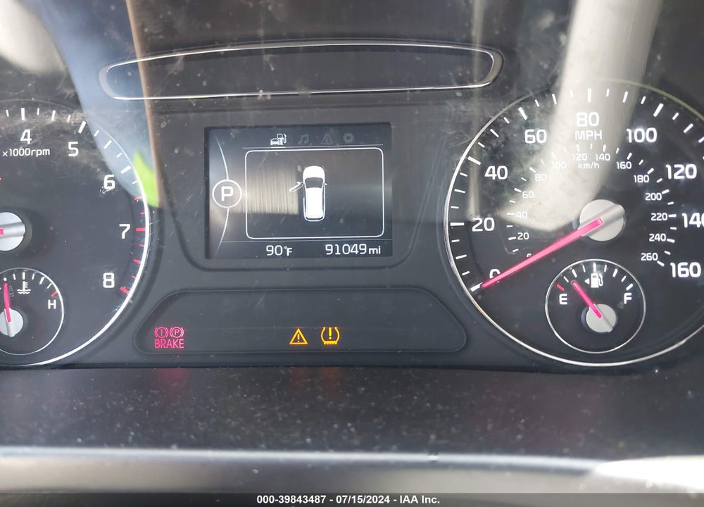 2016 KIA SORENTO 2.4L LX VIN: 5XYPG4A35GG027757