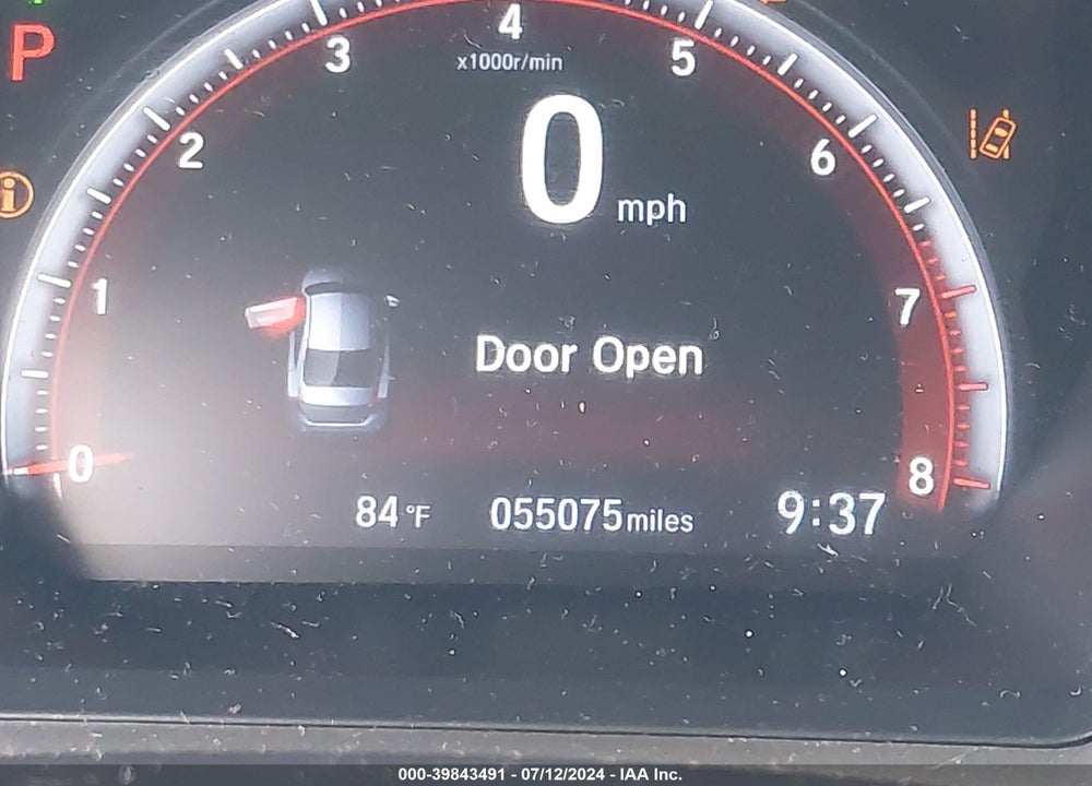 2020 HONDA CIVIC SPORT VIN: 19XFC2F8XLE019662