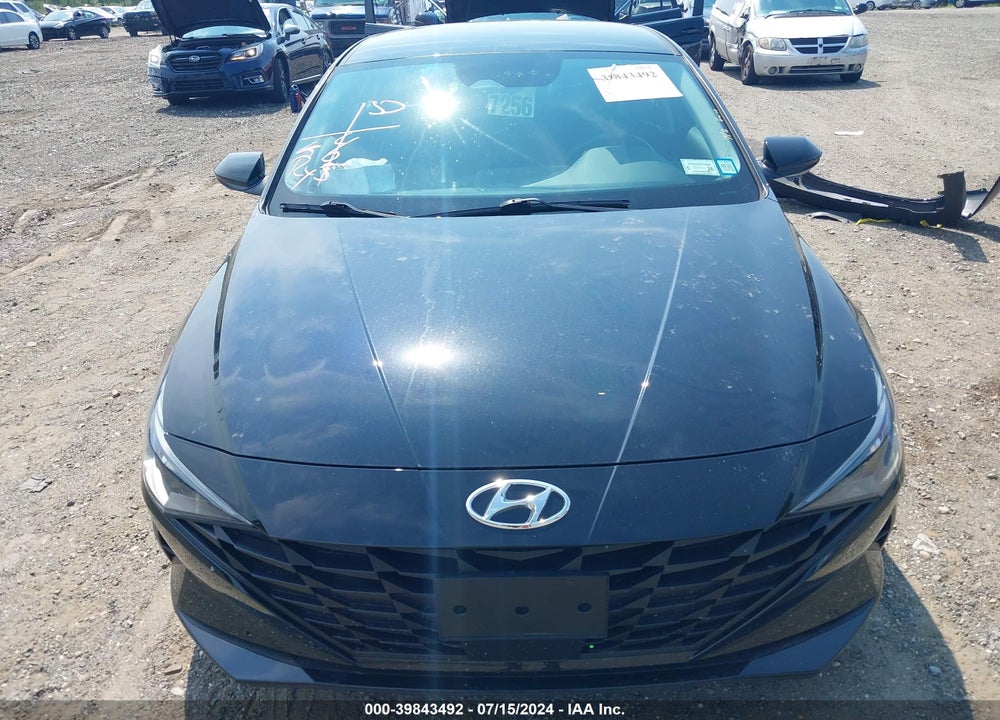 2021 HYUNDAI ELANTRA SEL VIN: 5NPLS4AG8MH007460