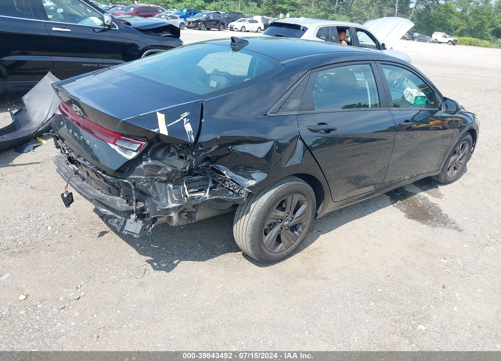 2021 HYUNDAI ELANTRA SEL VIN: 5NPLS4AG8MH007460