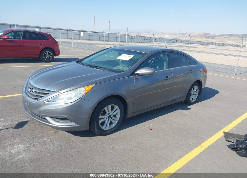 2012 HYUNDAI SONATA GLS VIN: 5NPEB4AC2CH450546