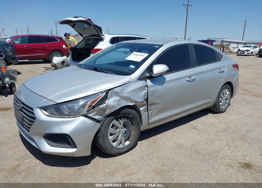 2019 HYUNDAI ACCENT SE VIN: 3KPC24A38KE083582