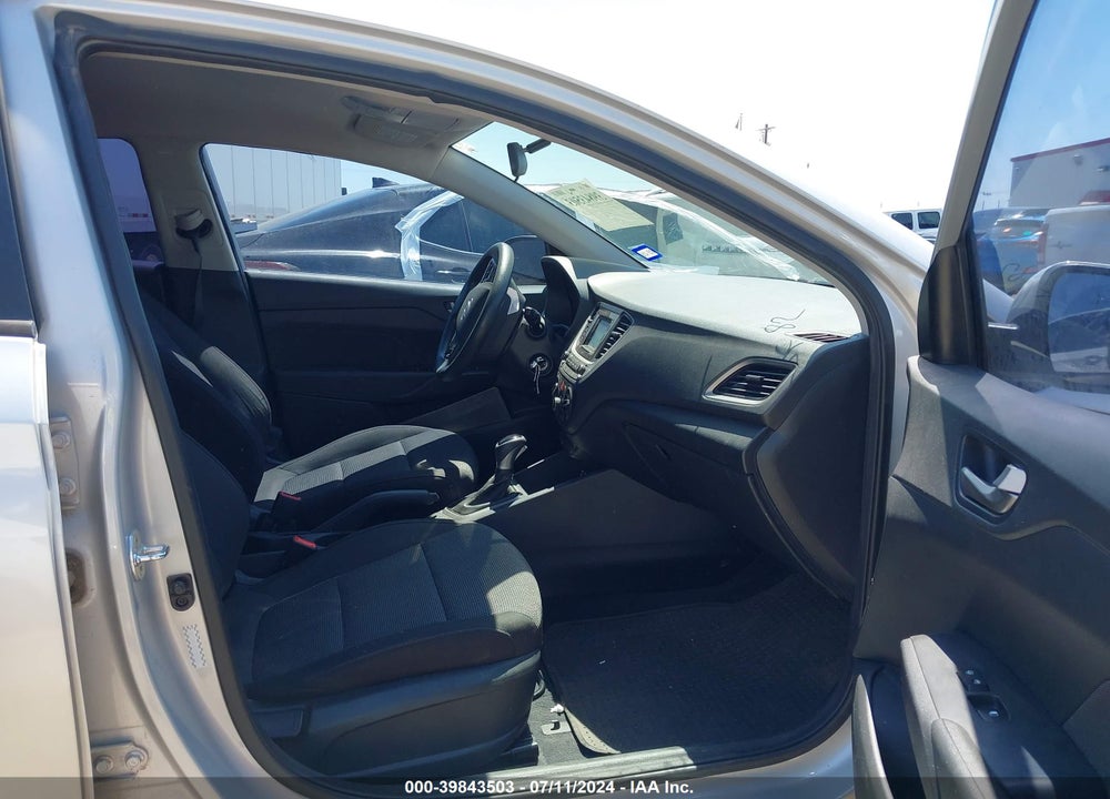 2019 HYUNDAI ACCENT SE VIN: 3KPC24A38KE083582