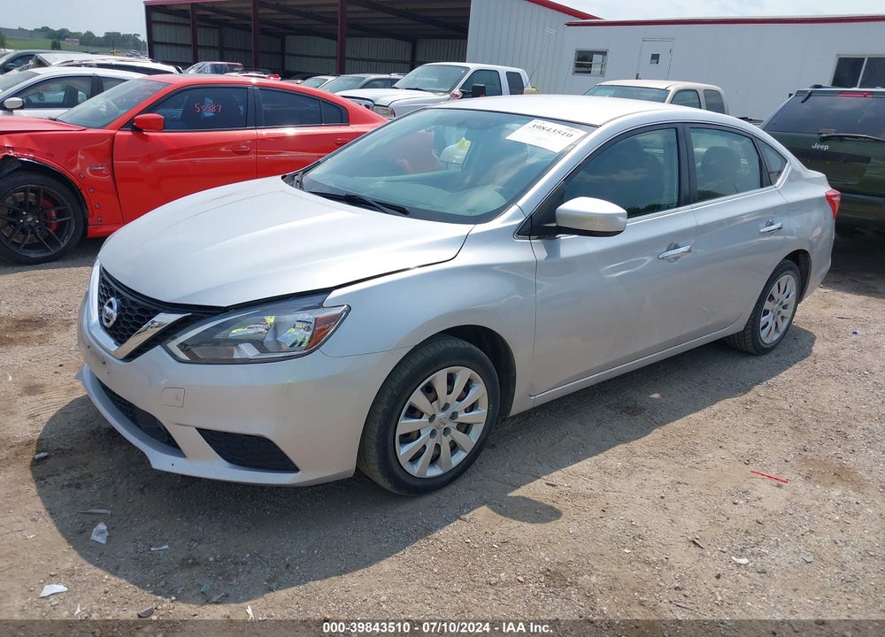 2019 NISSAN SENTRA VIN: 3N1AB7AP7KY354922