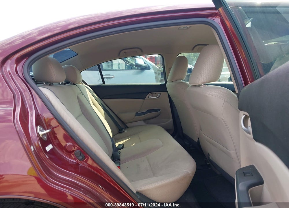 2013 HONDA CIVIC LX VIN: 2HGFB2F53DH599711