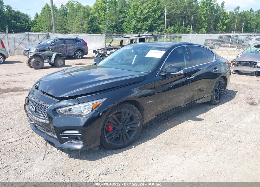 2015 INFINITI Q50 HYBRID SPORT VIN: JN1AV7AR3FM850950
