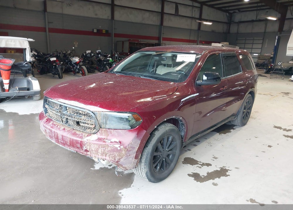 2018 DODGE DURANGO SXT RWD VIN: 1C4RDHAG6JC100657