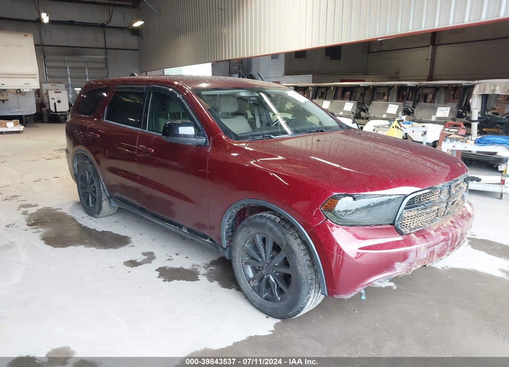 2018 DODGE DURANGO SXT RWD VIN: 1C4RDHAG6JC100657