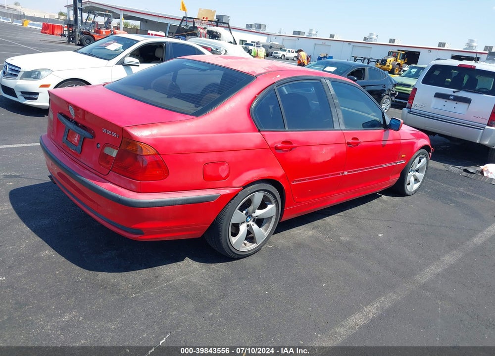 2001 BMW 325I VIN: WBAAN37461NJ11606