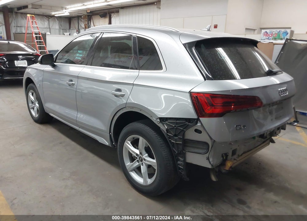 2022 AUDI Q5 PREMIUM 40 TFSI QUATTRO S TRONIC VIN: WA1ABAFY6N2101776