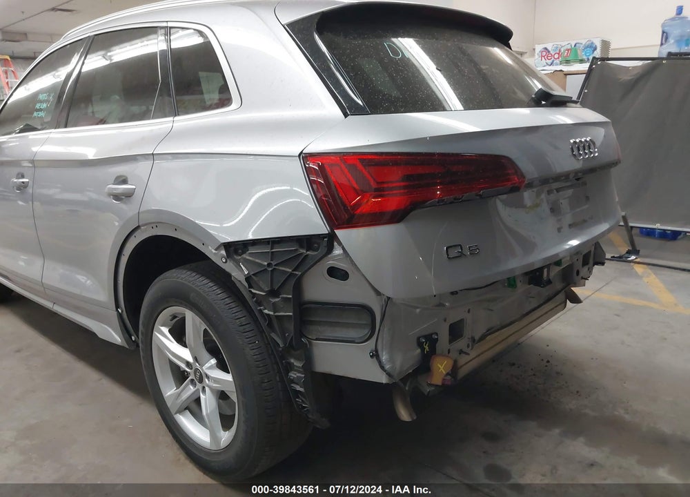 2022 AUDI Q5 PREMIUM 40 TFSI QUATTRO S TRONIC VIN: WA1ABAFY6N2101776