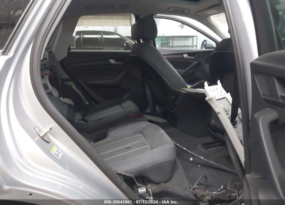 2022 AUDI Q5 PREMIUM 40 TFSI QUATTRO S TRONIC VIN: WA1ABAFY6N2101776